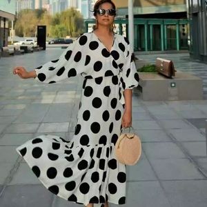 Hm polko dot lyocell dress